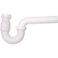 Oatey Form N Fit 1-1/2 in. White Plastic Sink Drain Flexible P-Trap HDC3522605